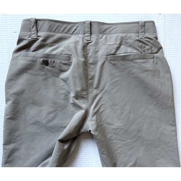 Under Armour Other - UNDER ARMOUR - Men's Beige Casual Chino Golf Pants - Size 34x34